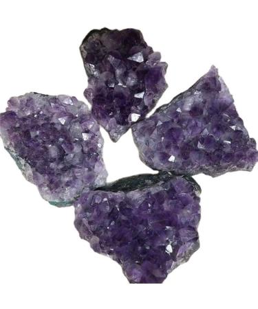 Natural Amethyst geode Cluster Purple Quartz Stones Crystal geode Amethyst Clusterfor Home Decoration NaturalCrystal QINTINYIN Home Goods (Color : Purple Size : 700-800g) 700-800g Purple - Buy Online on GoSupps.com