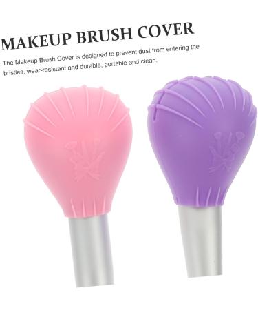 DOITOOL 30 Pcs Makeup Brush Dust Cover Travel Eye Shadow Brush Protection 4.5x4cmx5pcs As Shownx5pcs - Buy Online on GoSupps.com