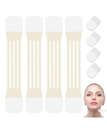 Invisible Neck Lift Tape | Elastic Invisible Cervical Lifting Bands | Portable Skin Hardening Adhesives for Women for Tightening Neck Skin Hulzogul