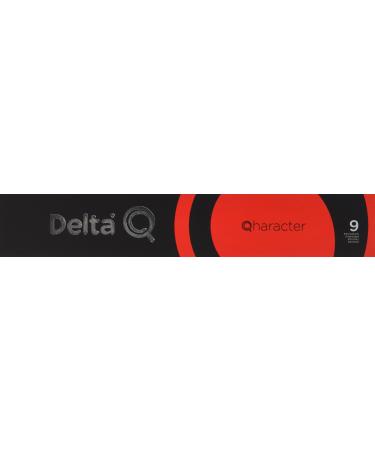 Agribéria Etui de 10 Capsules Delta Q Qharacter N° 9 Paquet de 60 g - Lot de 6