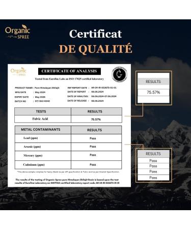 ORGANIC SPREE Pure Himalayan Shilajit Resin & Mucuna Supplement 20g & 120 Tablets 85+ Trace Mineral Fulvic Acid Resin & USDA Organic Mucuna Pruriens - Buy Online on GoSupps.com