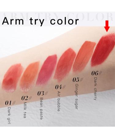 Lip Gloss Tinted Balm Liquid Lipstick Lip Stain Long Lasting Non-stick Cup Lip Tint Blush Plumper - Cherry - Buy Online on GoSupps.com