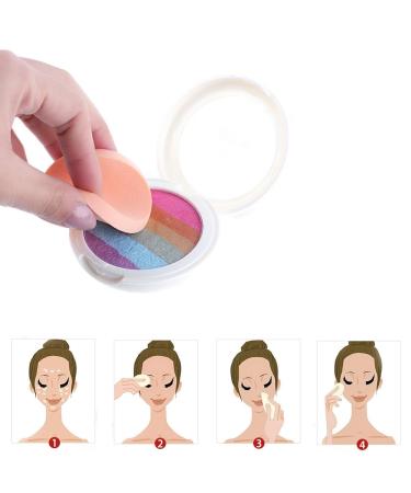 25 Pcs Women's Round Makeup Beauty Blender Sponges for Face, Eyes, and Foundation - Soft, Smooth, and Versatile for Dry and Wet Applications - Buy Online on GoSupps.com