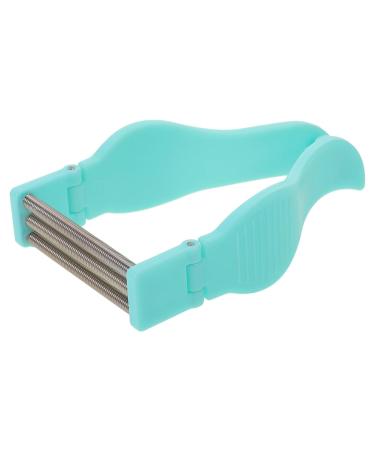 Healifty pilateur Facial Manuel Vert Outil D pilation Portable pour Femmes pilateur Nettoyant pour Poils du Visage Suppression Douce des Poils Ind sirables sans Irritation Usage