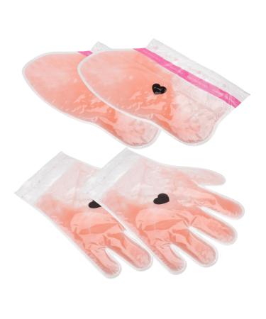 Healeved 2 Pairs Wax Gloves Keep Warm Foot Mask Paraffin Wax