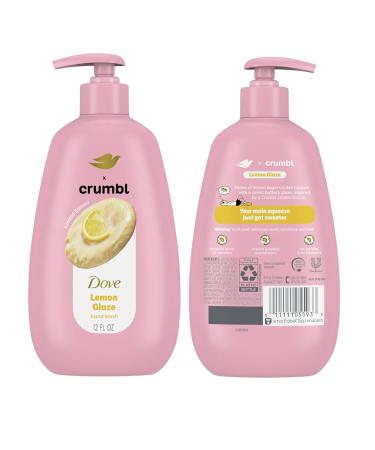 Dove X Crumbl Moisturizing Liquid Hand Wash Lemon Glaze | 2-pack of 12 oz Hand Wash with Pump | Limited Edition (Lemon Glaze) - Buy Online on GoSupps.com