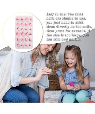 dijiusidy 1 Set Christmas Nail Wraps Cartoons Style Decor Adorable False Fingernails Children Removable Art Decals DIY Manicure PNT-16-09 - Buy Online on GoSupps.com
