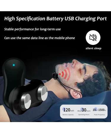 Electric Smart Throat Anti Snoring Device | USB Rechargeable Snore Stopper Aid for Improved Nighttime Sleeping - Buy Online on GoSupps.com