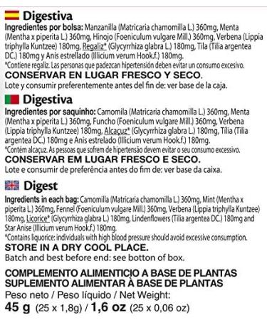 Ship - Infusion Digest - Bo te de 25 unit s - Favorise la digestion action anti-inflammatoire procure un bien- tre imm diat et prot ge le syst me digestif - Infusions et th s - Buy Online on GoSupps.com