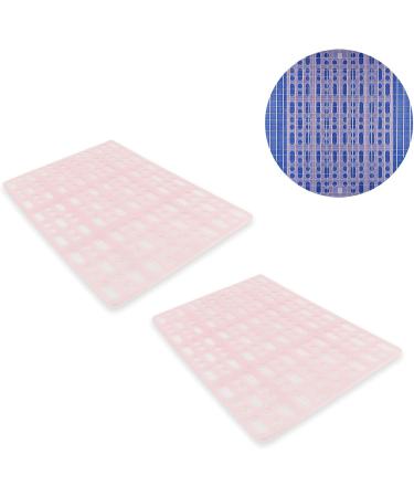Chew Resistant Rabbits Cage Foot Pad for Rabbits Keep Your Cage Scratchproof Cage Floor Mat for Small Pet Cage Liners Pink - Buy Online on GoSupps.com