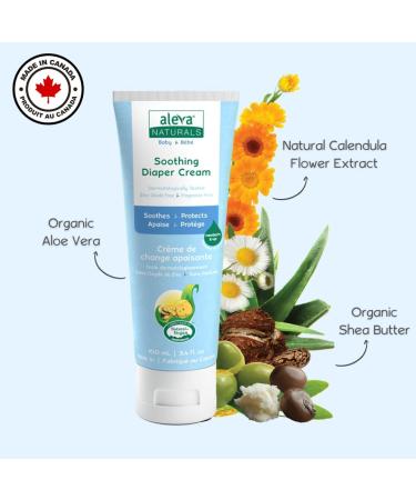 Aleva Naturals Sensitive Diaper Care Combo Pack Soothing Diaper Cream 100ml & Bamboo Baby Sensitive Wipes 72ct - Buy Online on GoSupps.com
