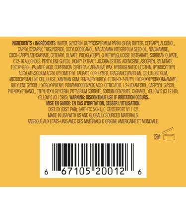 Earth To Skin Honey Manuka Calming Night Cream | Shea Butter & Vitamins | All Skin Types | 2 Fl Oz - Buy Online on GoSupps.com