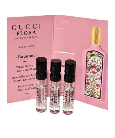 Gucci Flora Sample Perfume Perfume Gorgeous Gardenia Women Spray 1.5 ml / 0.05 oz set of 3 - Buy Online on GoSupps.com