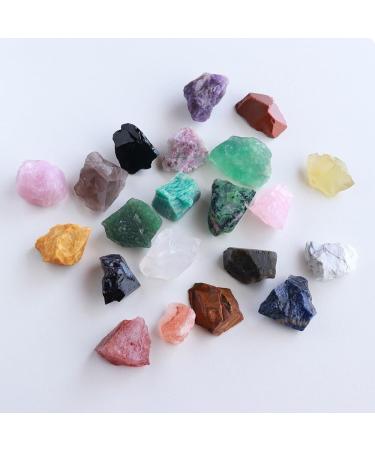 Natural Rock Amethyst Raw Crystal Rough Stone Specimen Collection Lrregular Quartz Natural Luster (Color : Orange Rock Size : 20-30g) 20-30g Orange Rock - Buy Online on GoSupps.com