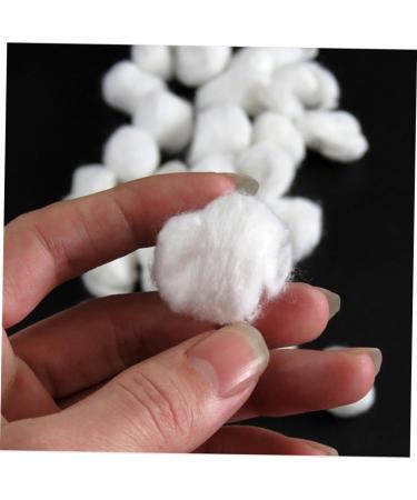 SKISUNO Makeup Cotton Balls 400pcs Cotton Balls Cottonballs Lint Balls Cosmetic Balls Disposable Cotton Ball Medium Pompom - Buy Online on GoSupps.com