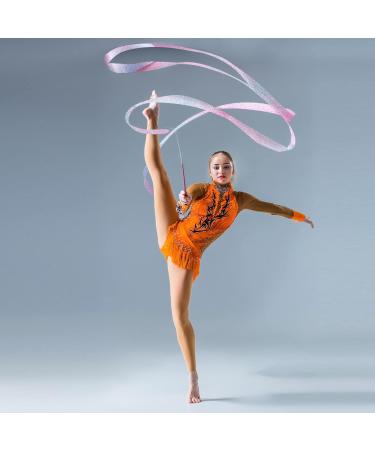 LUTER Dance Ribbon  78.7 Inch Sparkling Dance Ribbon and Gradient Ribbons for Gymnastics Streamer on a Stick Ribbon Streamers for Kids Girls Artistic Dancing Party Favors (2 Styles) - Buy Online on GoSupps.com