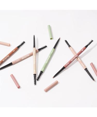 YES.EYE DO Gray Eyebrow Pencil for Gray Hair - Waterproof Precise 2mm Tip Automatic Defining Pen & Brush for Long-Lasting Sparse Brow Filler - Buy Online on GoSupps.com