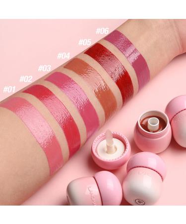 Mushroom Milk Can Lip Jelly Lipstick | Nourishing Korean Lip Tint & Balm with Silicone Brush Head | Glossy Finish #03 - Buy Online on GoSupps.com