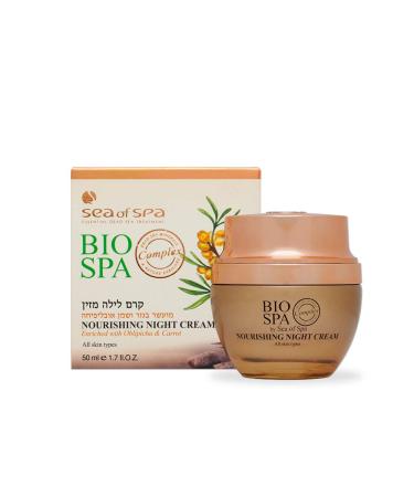 Nourishing Night enriched with Carrot and Obliphica (Sea Buckthorn) oils. extremely rich moisturizing cream with a velvety texture for the night time. Face Care50 ml