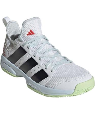 Buy adidas Unisex Kids Stabil Jr Sneaker 39 1/3 EU - Pre-Left Fig Core Black Crystal Jade Stone | International Shipping Available - Buy Online on GoSupps.com