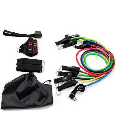 Exercise and Resistance Bands Set for Indoor and Outdoor Sports Fitness - Buy Online on GoSupps.com