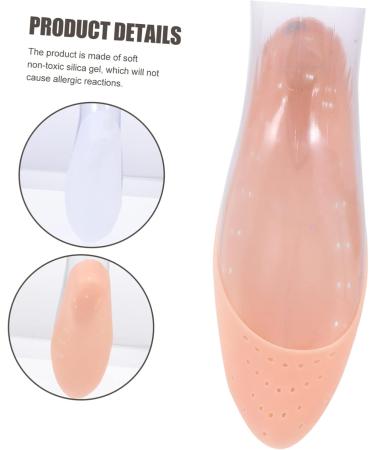 4 Pairs Silicone Feet Socks for Cracked Heels Elastic Moisturizing Socks Cracked Heel Repair Socks Silicone Gel Plantar Socks Anti-Crack Socks Gel Care Socks Boat Socks L 19.5X9.5X1.5CM - Buy Online on GoSupps.com