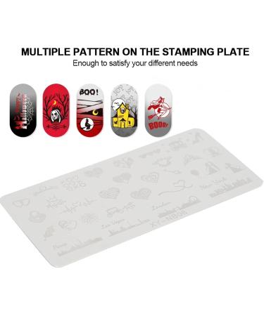 Nail Printing Stencils & Stamping Plates - Durable & Easy to Use for Home Beauty Salon | Free International Shipping - Buy Online on GoSupps.com