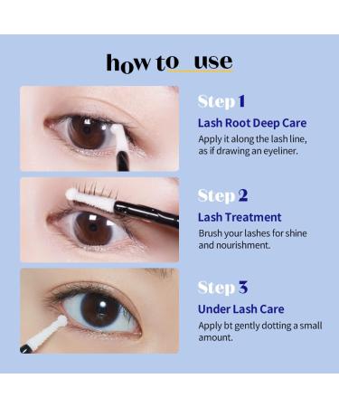 ETUDE Power Eyelash Ampoule 1+1 Set Lash and Brow Treatment Caffeine-Infused Ultra Slim Tip Lash Booster Korean Makeup Beauty (1.31 Fl Oz) - Buy Online on GoSupps.com