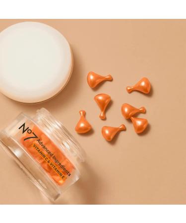No7 Vitamin C & E Capsules - Potent Serum for Dark Spot Correction (30 Count) - Buy Online on GoSupps.com