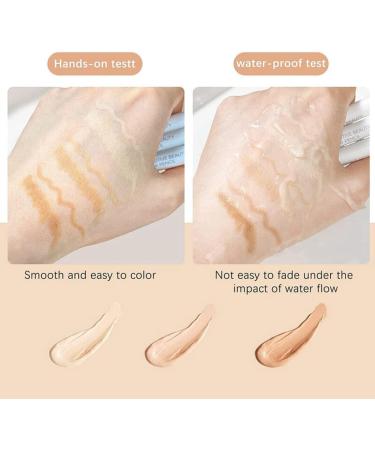 FLLUOUZH 3Pcs Multifunctional Concealer Stick Waterproof Full Coverage Beauty Concealer Pencil Change Lip Line Refine Eyebrow Shape Change Lip Line Concealer Pen - Buy Online on GoSupps.com