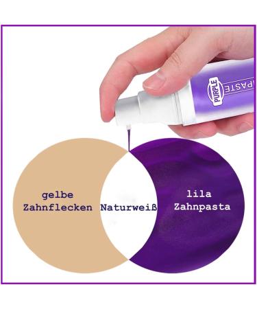 Lila Toothpaste - Purple Whitening Toothpaste for White Teeth | Effective Teeth Whitening Solution - Buy Online on GoSupps.com