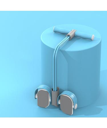 Pedal Resistance Band - Pedal Puller Puller Resistance Bands | Elastic Sit Up Pull Rope with Foot Pedal Multifunctional Yoga Pedal Puller Abdominal Leg Waist Exerciser for Home Gym Yoga Fitness Blue - Buy Online on GoSupps.com