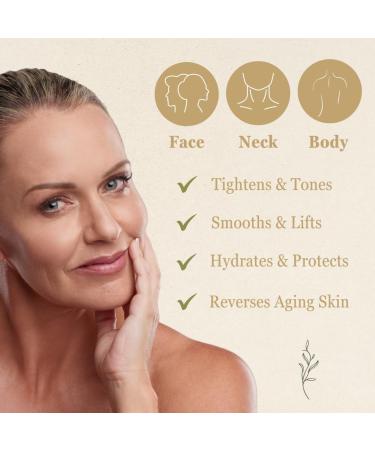 NutraVive Body Protect Cream - Anti-Aging Moisturizer for Crepey Skin 8.1 Oz | Tighten Tone & Nourish Full Body | Boost Collagen & Protect Skin Layers - Buy Online on GoSupps.com