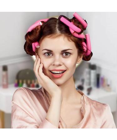 HLKQAO Foam Hair Rollers 20 Pcs Hair Curlers Rods set Flexible Lightweight Soft Foam Styling Hair Rollers Hair Styling Curling Sticks for Hair Salon or DIY Styling Hairdressing Rollers(Random color) B-12mm*10pcs+8mm*10pcs - Buy Online on GoSupps.com
