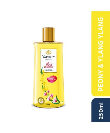 Yardley London Floral Essence Shower Gel - Peony & Ylang Ylang 250ml | International Shipping Available - Buy Online on GoSupps.com
