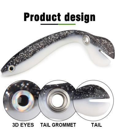 Soft Bionic Fishing Lure 10pcs - Realistic Saltwater & Freshwater Bounce Lure for Fishing Lovers - Buy Online on GoSupps.com