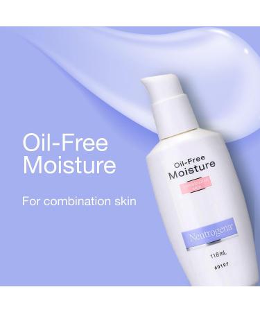 Neutrogena Oil-Free Moisture Glycerin Face & Neck Cream 4 fl. oz - Lightweight, Oil-Absorbing, Matte Finish Moisturizer - Buy Online on GoSupps.com
