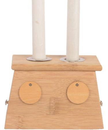 Buy Bamboo Moxa Box - Portable Burner & Moxa Roll Stick Holder for Massage | Universal Compatibility for 15-18 mm Moxa Rolls - Buy Online on GoSupps.com