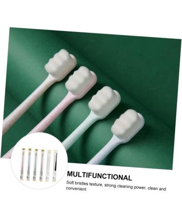 Beaupretty 6-Pack Wangan Hair Toothbrush - Classic Travel Extra Soft Toothbrush for Children & Pregnant Women - Gentle Cleaning Brush Care - Buy Online on GoSupps.com
