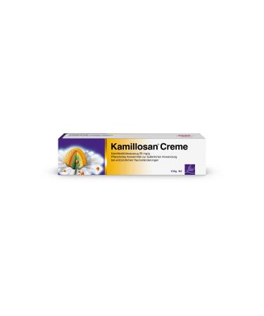 Kamillosan Cream: Anti-inflammatory wound and healing cream for skin care in cases of neurodermatitis and eczema 100 g 100 g (1 pack)