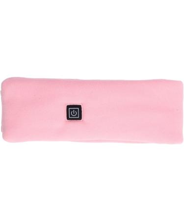 USB Heating Pillows for Neck Pain Relief | Washable Thermal Neck Bandage | 3 Temperature Levels | Soft Pink - Buy Online on GoSupps.com