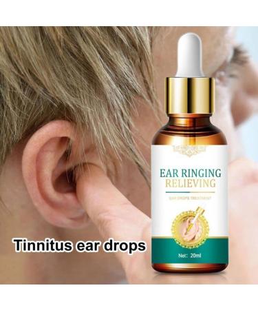 Tinniclear Ear Drops - 20ml Organic Herbal Treatment for Tinnitus Relief and Ear Wax Softening (3pcs) - Buy Online on GoSupps.com