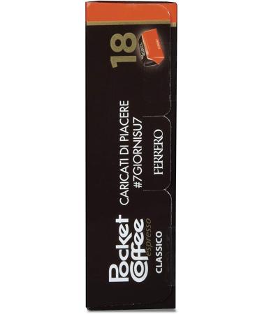  Ferrero Ferrero Pocket Classic Coffee Chocolate and 100% Arabica Coffee Praline Pack of 18 Pralines - 225g - Buy Online on GoSupps.com
