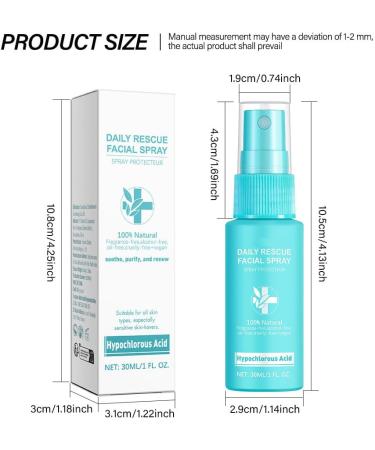  G n rique Hypochlorite facial spray daily facial spray 30 ml soothing and moisturizing spray regenerating skin tonic - Buy Online on GoSupps.com