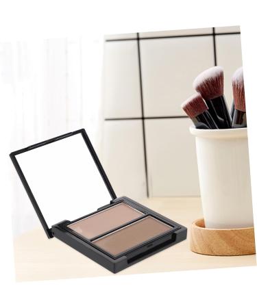 Palette de Poudre Ombrer Bicolore Compacte Illuminatrice Visage Contouring et clat Peau Visage Adulte Retouches Makeup Professionnel - Buy Online on GoSupps.com