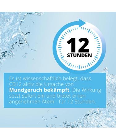 CB12 Sensitive Mouthwash for Sensitive Teeth - 12-Hour Freshness - 250ml (Pack of 2) - International Shipping Available - Buy Online on GoSupps.com