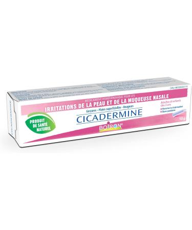 Boiron Cicadermine (Homeoplasmine) Skin Nasal irritations chapped skin Superficial wounds and Redness. 18 gram - Buy Online on GoSupps.com