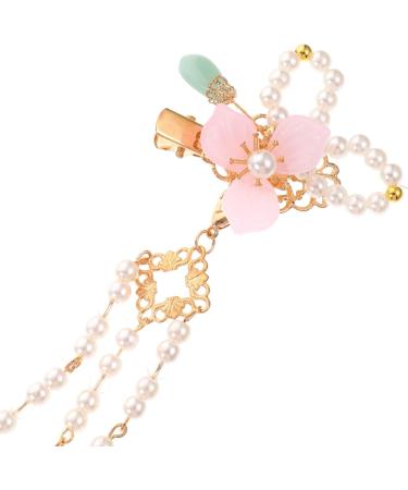 FRCOLOR 1 Set Comb Flower Headpiece Hemfu Hair Clip Hair Clips with Flowers Wedding Headwear Long Hair Clips with Tassels Hanfu Hair Accessories for Children Temperament Hair Clip - Buy Online on GoSupps.com