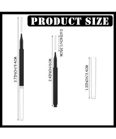 150pc Brow Lamination Microbrush Set with Cap - Black/White Eyebrow Tools for Lash Lift, Extensions & Filling - Buy Online on GoSupps.com