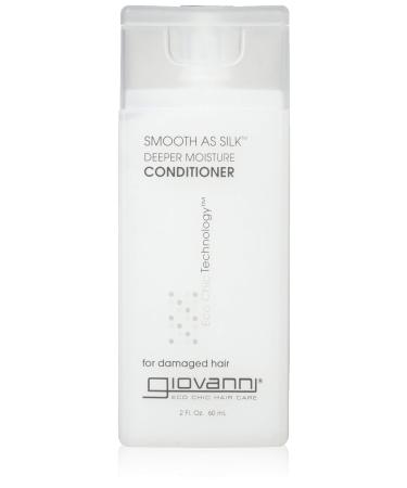 Giovanni Smooth As Silk Deeper Moisture Conditioner For Damaged Hair 2 fl oz (60 ml)